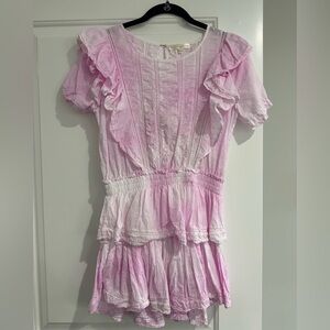 LoveShackFancy Pink Ombre Natasha Dress